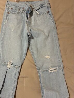 Levi's Light Blue 501® Skinny Jeans
